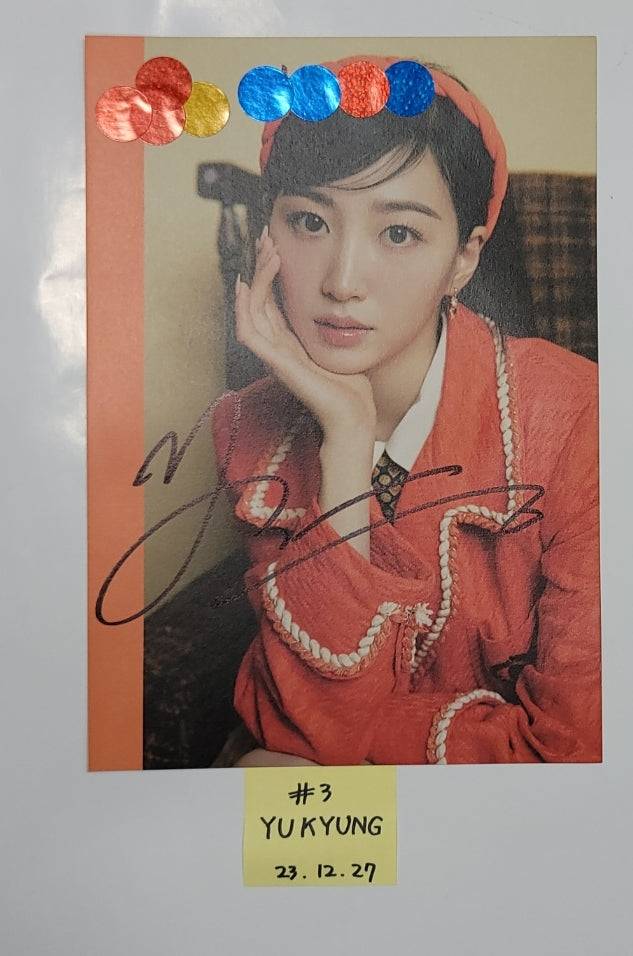 ALICE "Show Down" - A Cut Page From Fansign Event Album [23.12.27] - HALLYUSUPERSTORE