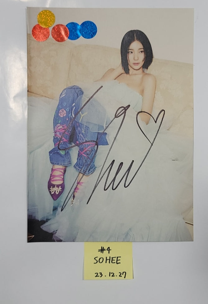 ALICE "Show Down" - A Cut Page From Fansign Event Album [23.12.27] - HALLYUSUPERSTORE