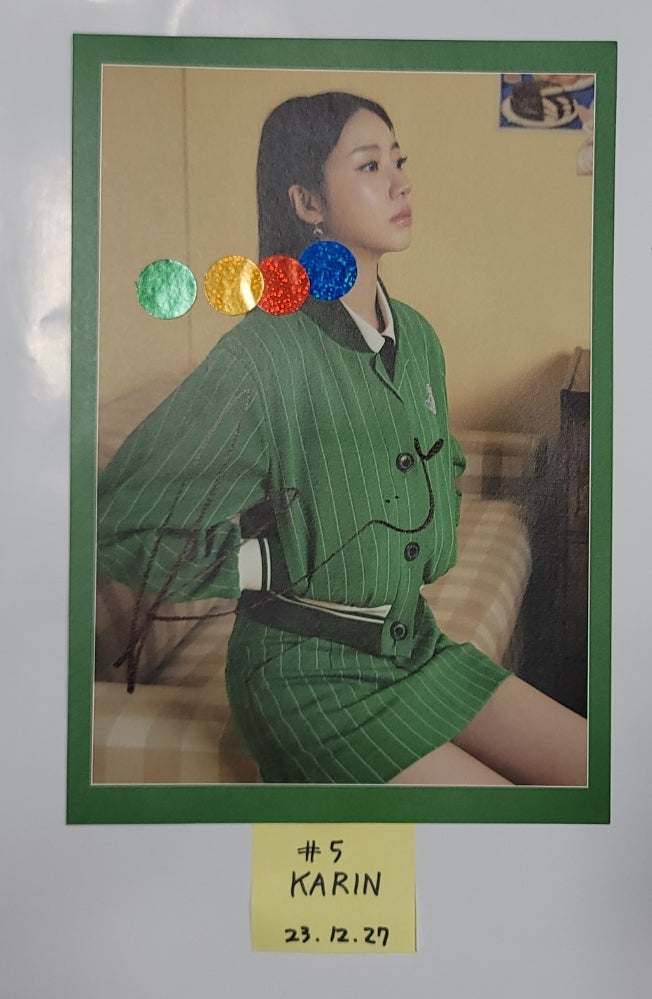 ALICE "Show Down" - A Cut Page From Fansign Event Album [23.12.27] - HALLYUSUPERSTORE