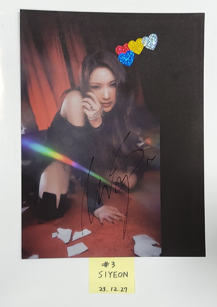 Dreamcatcher "VillainS" - A Cut Page From Fansign Event Album [23.12.27] - HALLYUSUPERSTORE