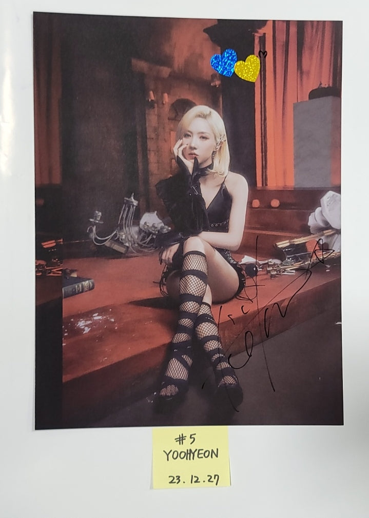 Dreamcatcher "VillainS" - A Cut Page From Fansign Event Album [23.12.27] - HALLYUSUPERSTORE