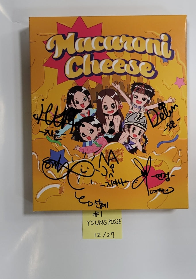 Young Posse "MACARONI CHEESE" - Hand Autographed(Signed) Album [23.12.27] - HALLYUSUPERSTORE