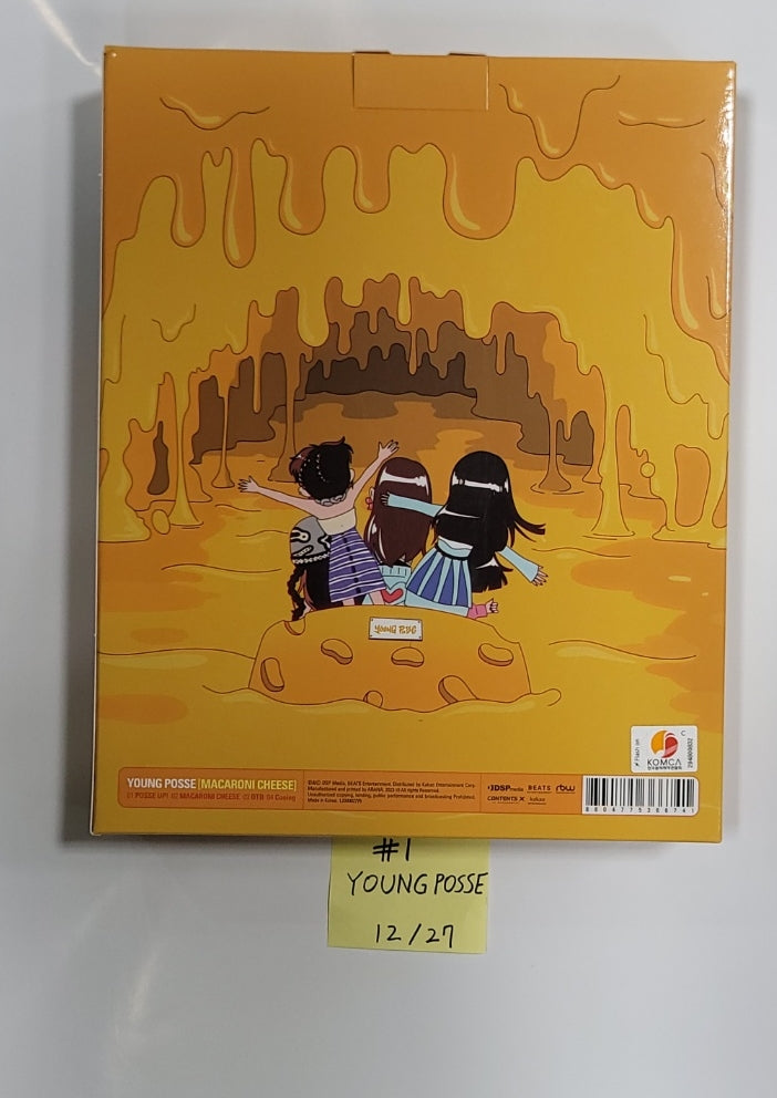Young Posse "MACARONI CHEESE" - Hand Autographed(Signed) Album [23.12.27] - HALLYUSUPERSTORE