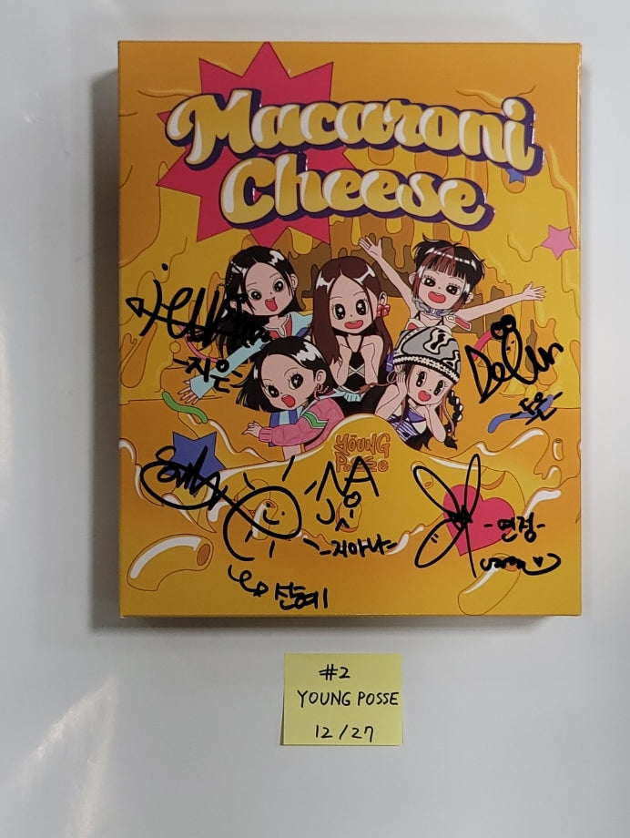 Young Posse "MACARONI CHEESE" - Hand Autographed(Signed) Album [23.12.27] - HALLYUSUPERSTORE