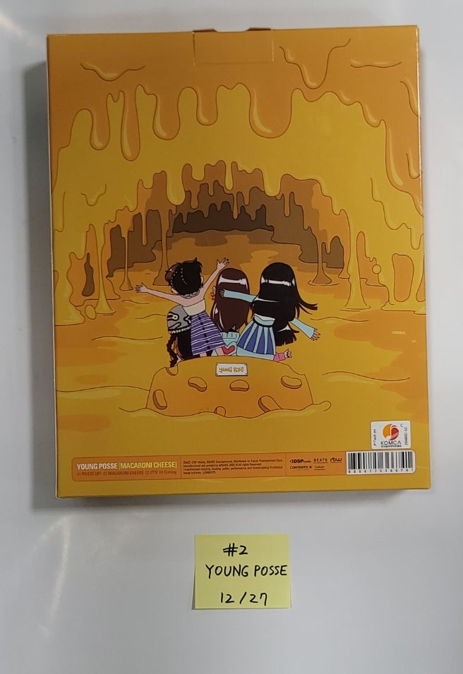 Young Posse "MACARONI CHEESE" - Hand Autographed(Signed) Album [23.12.27] - HALLYUSUPERSTORE