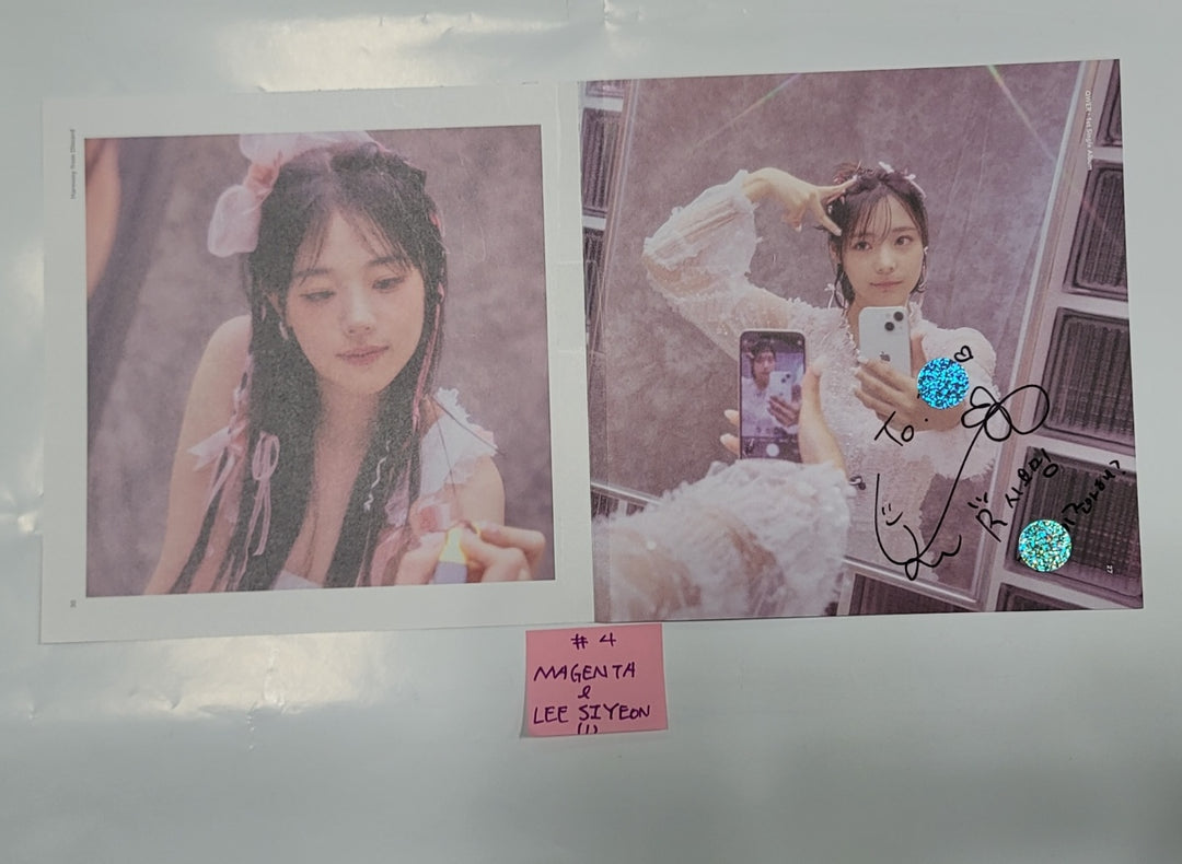 QWER "Harmony from Discord" - A Cut Page From Fansign Event Album [23.12.27] - HALLYUSUPERSTORE