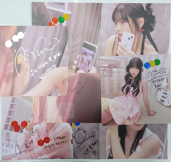 QWER "Harmony from Discord" - A Cut Page From Fansign Event Album [23.12.27] - HALLYUSUPERSTORE