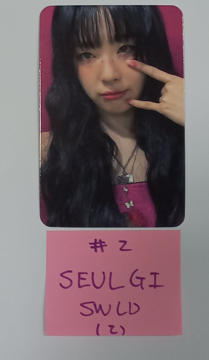 Red Velvet  "Chill Kill" - Soundwave Lucky Draw Event Photocard [23.12.27] - HALLYUSUPERSTORE