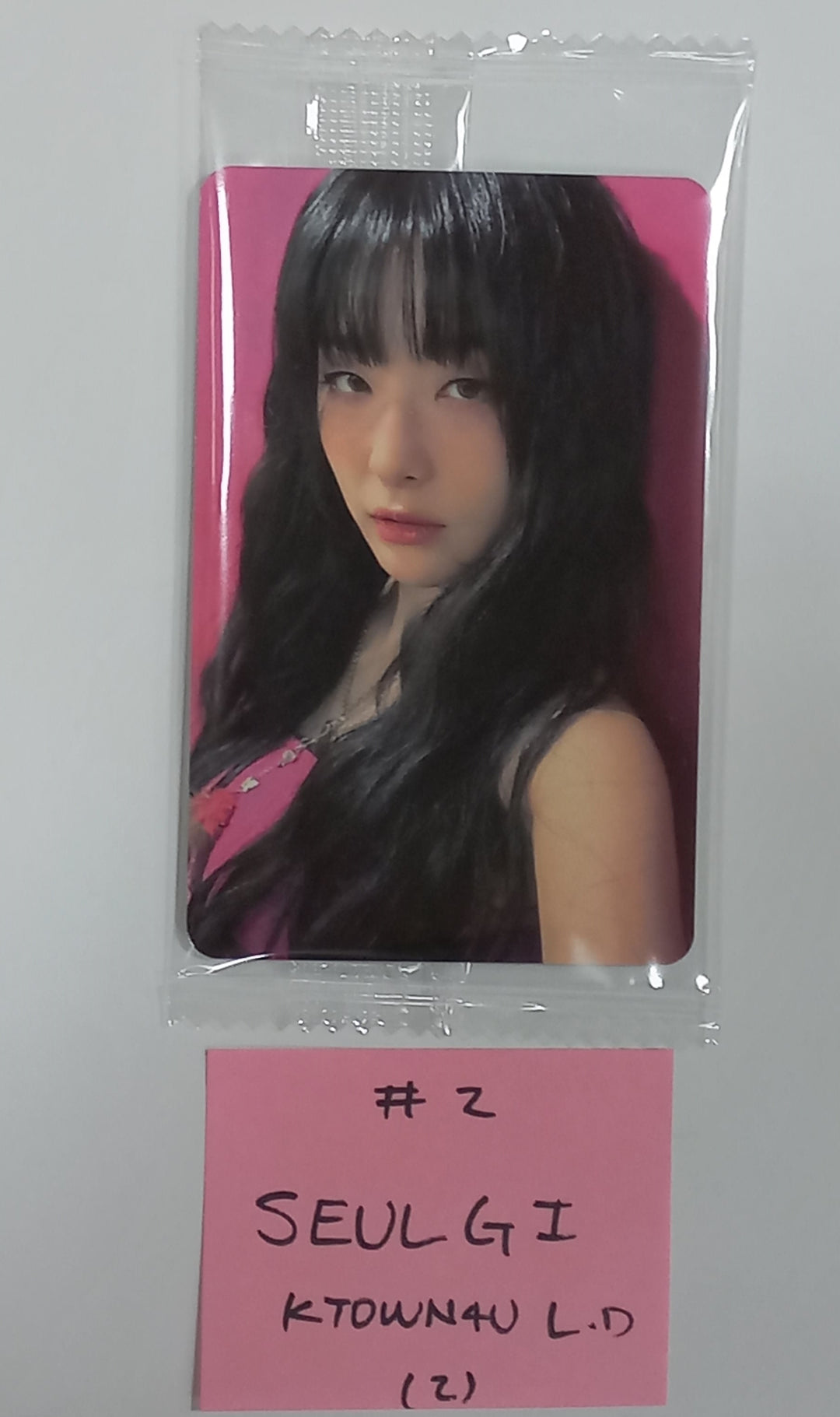 Red Velvet  "Chill Kill" - Ktown4U Lucky Draw Event Photocard [23.12.27] - HALLYUSUPERSTORE