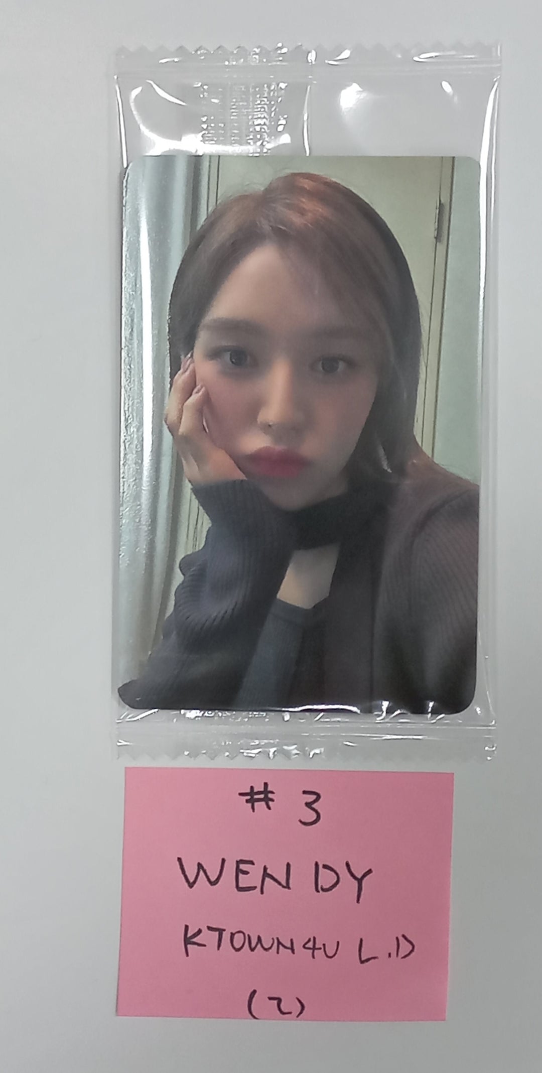 Red Velvet  "Chill Kill" - Ktown4U Lucky Draw Event Photocard [23.12.27] - HALLYUSUPERSTORE