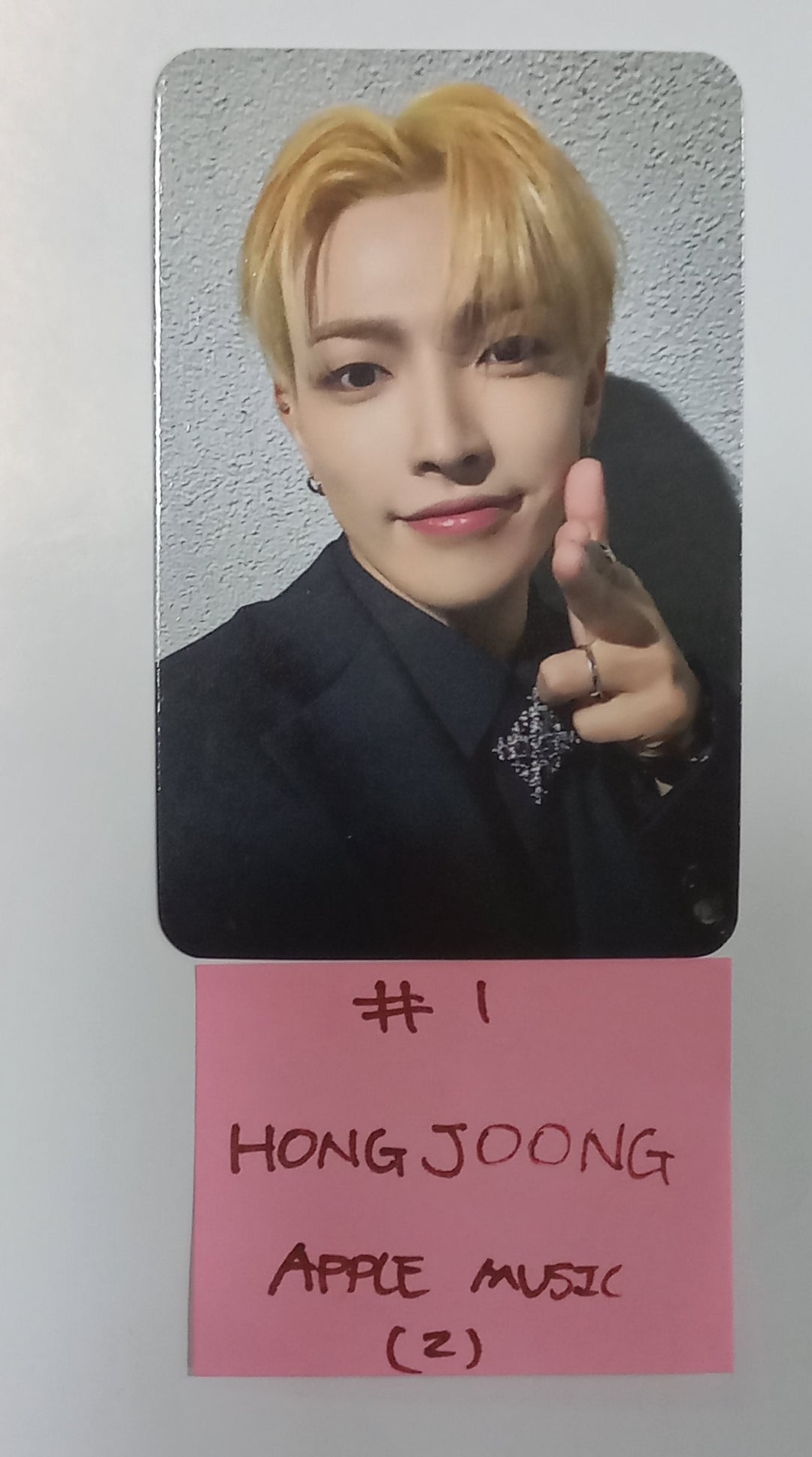 ATEEZ "THE WORLD EP.FIN : WILL" - Apple Music Fansign Event Photocard [23.12.27] - HALLYUSUPERSTORE