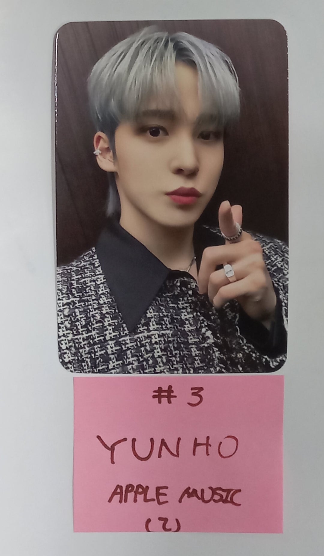 ATEEZ "THE WORLD EP.FIN : WILL" - Apple Music Fansign Event Photocard [23.12.27] - HALLYUSUPERSTORE