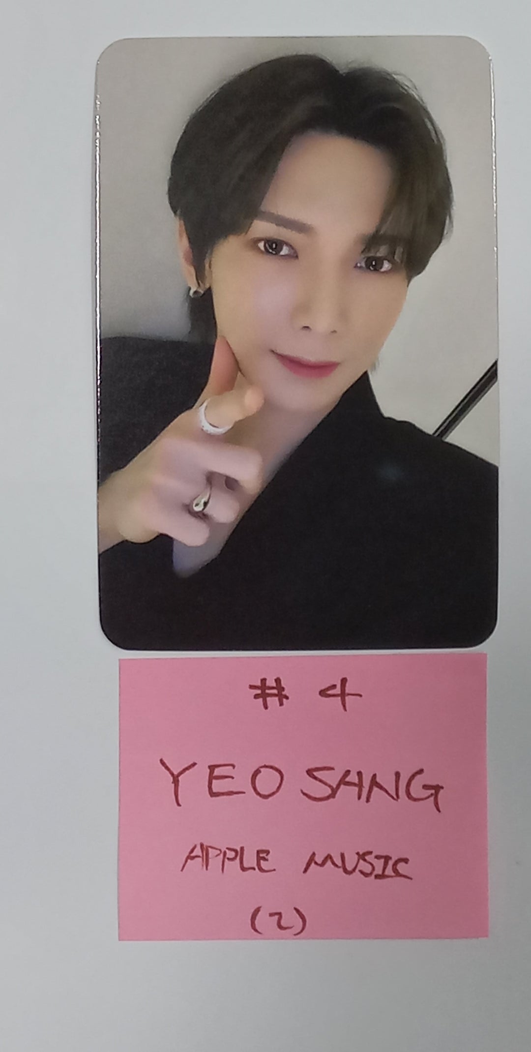 ATEEZ "THE WORLD EP.FIN : WILL" - Apple Music Fansign Event Photocard [23.12.27] - HALLYUSUPERSTORE