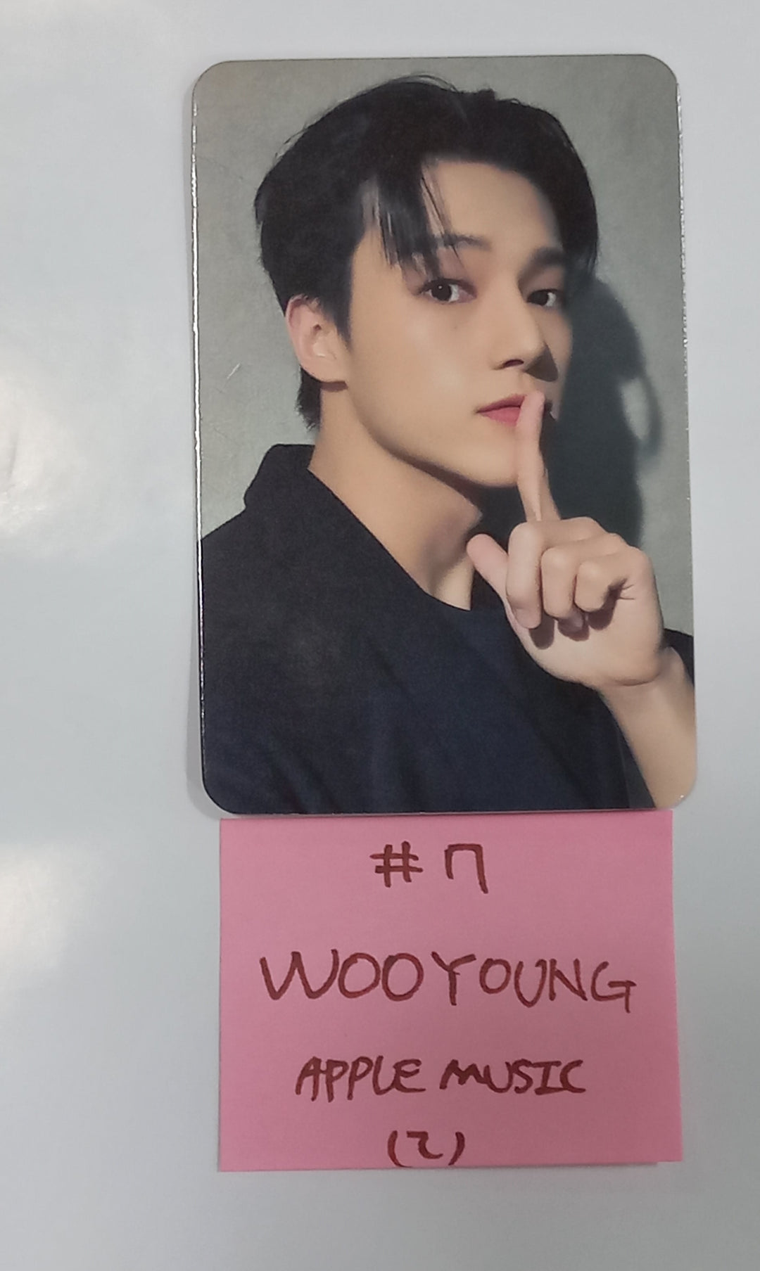 ATEEZ "THE WORLD EP.FIN : WILL" - Apple Music Fansign Event Photocard [23.12.27] - HALLYUSUPERSTORE
