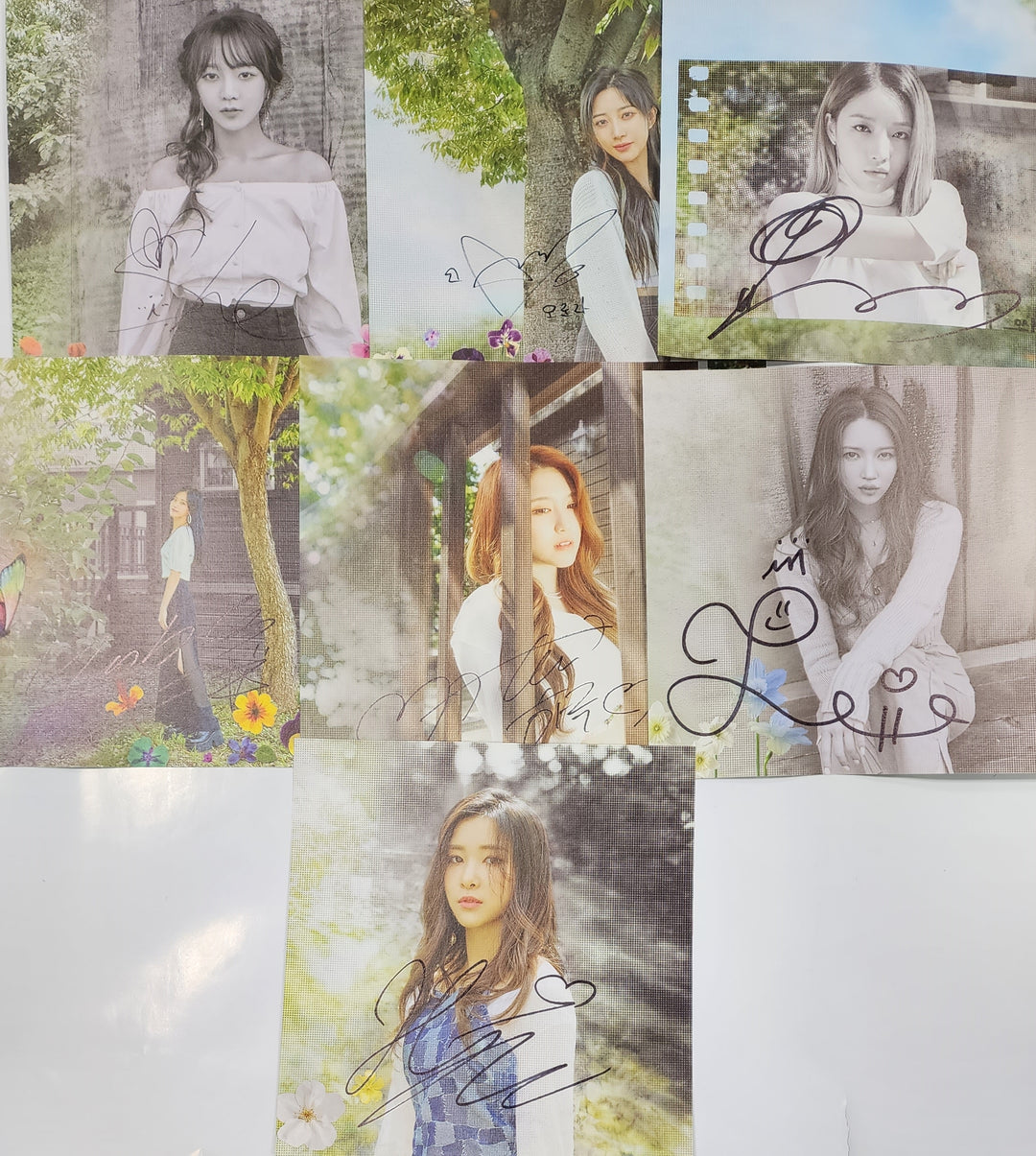 NATURE - A Cut Page From Fansign Event Album [23.12.27] - HALLYUSUPERSTORE