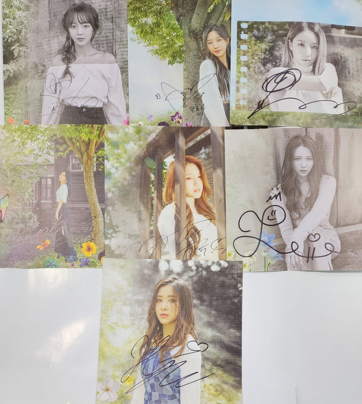 NATURE - A Cut Page From Fansign Event Album [23.12.27] - HALLYUSUPERSTORE