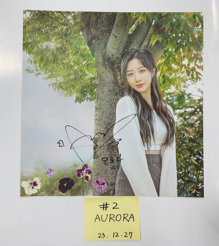 NATURE - A Cut Page From Fansign Event Album [23.12.27] - HALLYUSUPERSTORE