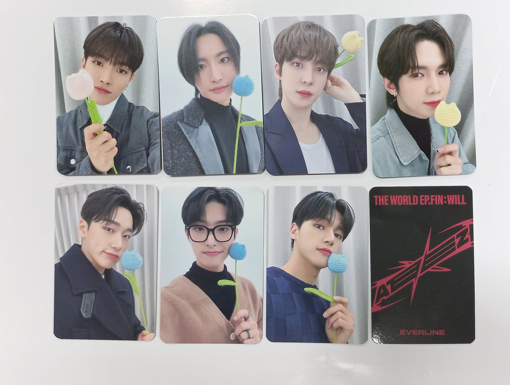 ATEEZ "THE WORLD EP.FIN : WILL" - Everline Event Photocard Round 2 [23.12.28] - HALLYUSUPERSTORE