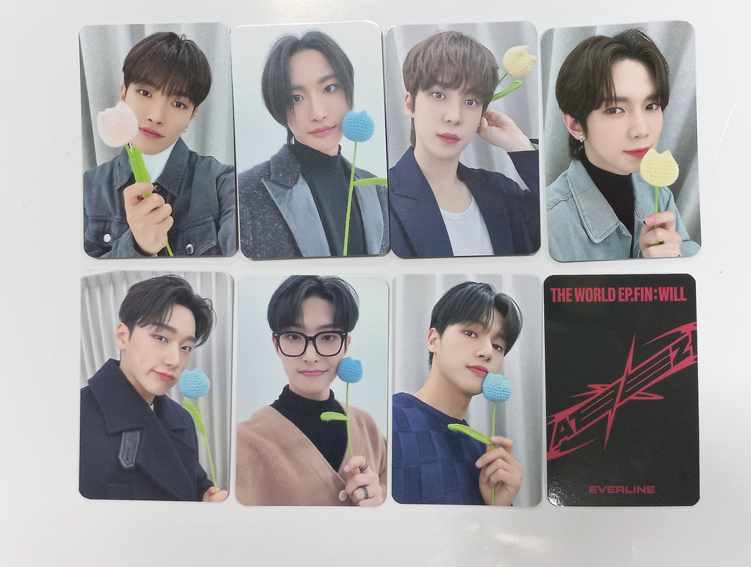 ATEEZ "THE WORLD EP.FIN : WILL" - Everline Event Photocard Round 2 [23.12.28] - HALLYUSUPERSTORE