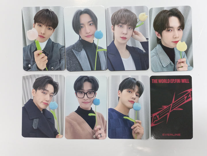 ATEEZ "THE WORLD EP.FIN : WILL" - Everline Event Photocard Round 2 [23.12.28] - HALLYUSUPERSTORE