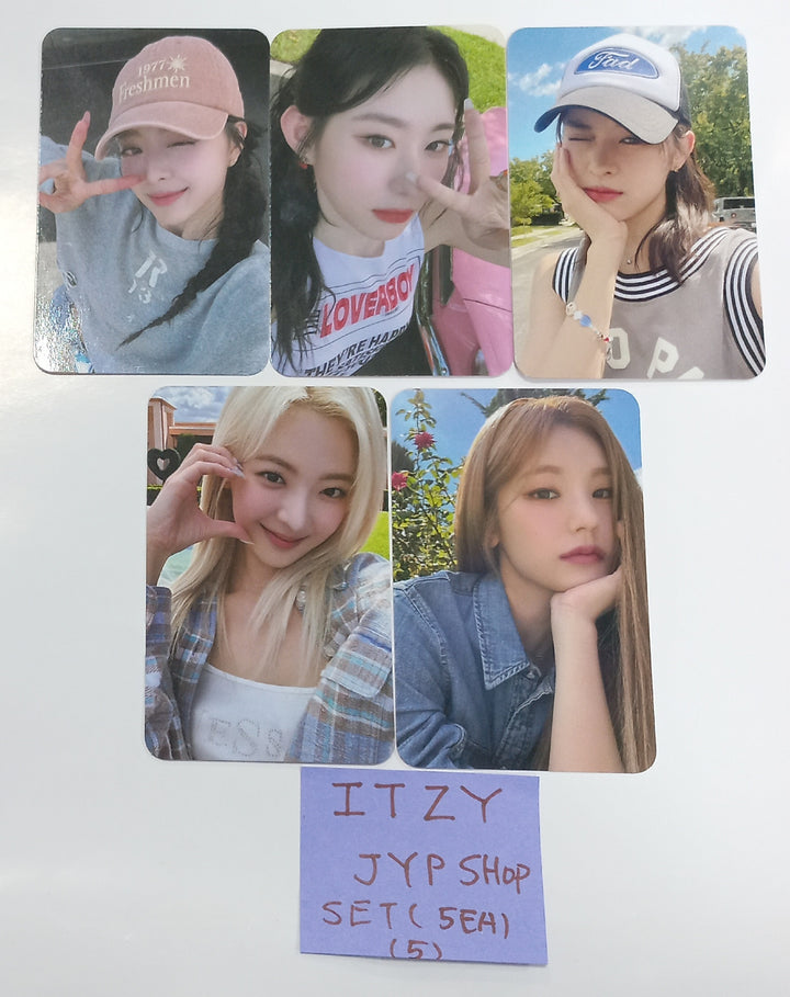 ITZY 2024 Season Greetings "Best Friends Forever" - JYP Shop Pre-Order Benefit Photocards Set (5EA) [23.12.28] - HALLYUSUPERSTORE