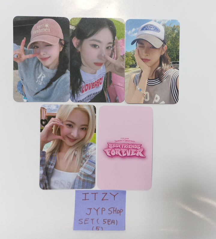 ITZY 2024 Season Greetings "Best Friends Forever" - JYP Shop Pre-Order Benefit Photocards Set (5EA) [23.12.28] - HALLYUSUPERSTORE