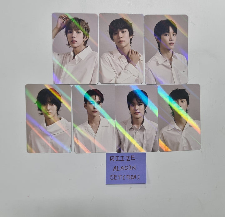 RIIZE 2024 SEASON’S GREETINGS - Aladin Pre-order Benefit Hologram Photocards Set (7EA) [23.12.28] - HALLYUSUPERSTORE