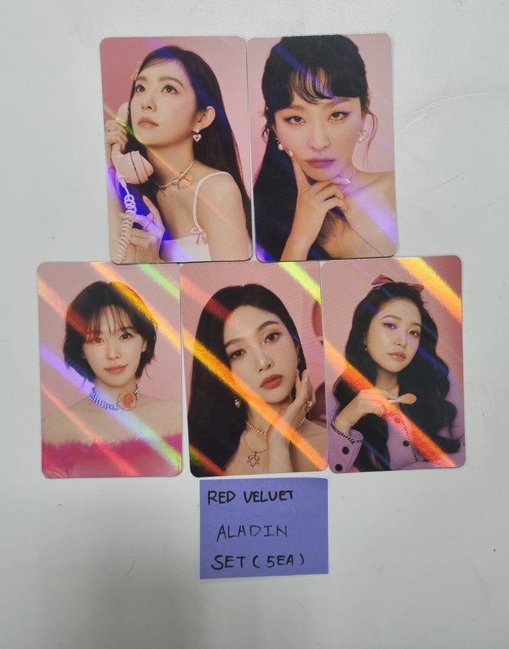 Red Velvet 2024 SEASON’S GREETINGS - Aladin Pre-order Benefit Hologram Photocards Set (5EA) [23.12.28] - HALLYUSUPERSTORE