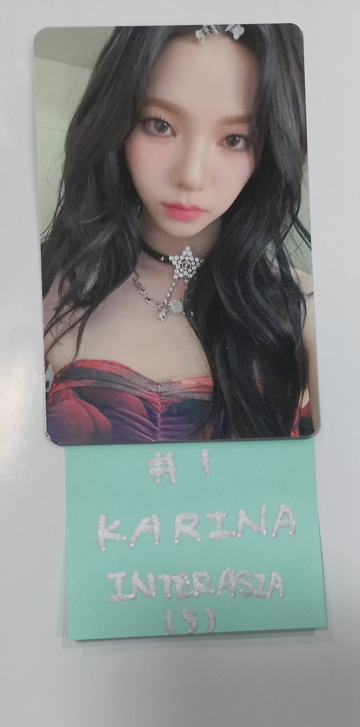 Aespa "Drama" 4th Mini - Interasia Fansign Event Photocard [23.12.29] - HALLYUSUPERSTORE