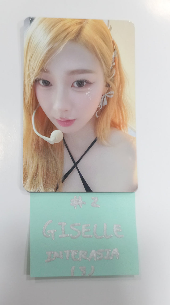 Aespa "Drama" 4th Mini - Interasia Fansign Event Photocard [23.12.29] - HALLYUSUPERSTORE
