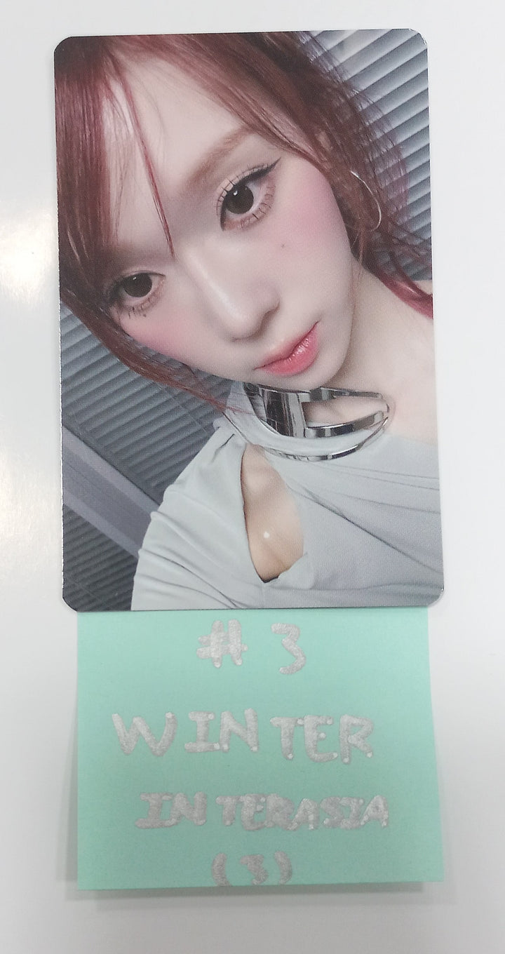 Aespa "Drama" 4th Mini - Interasia Fansign Event Photocard [23.12.29] - HALLYUSUPERSTORE