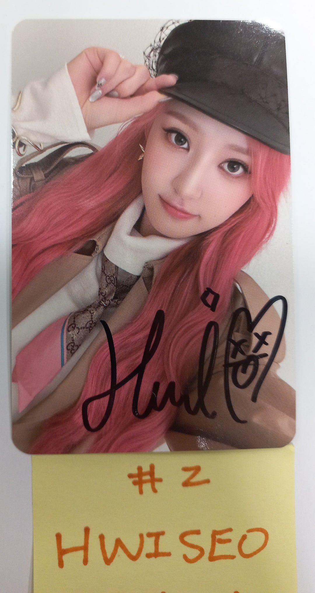 Seoi, Hwiseo (Of H1-KEY) 2024 SEASON’S GREETINGS "SEOUL TOUR" - Hand Autographed(Signed) Photocard [23.12.29] - HALLYUSUPERSTORE