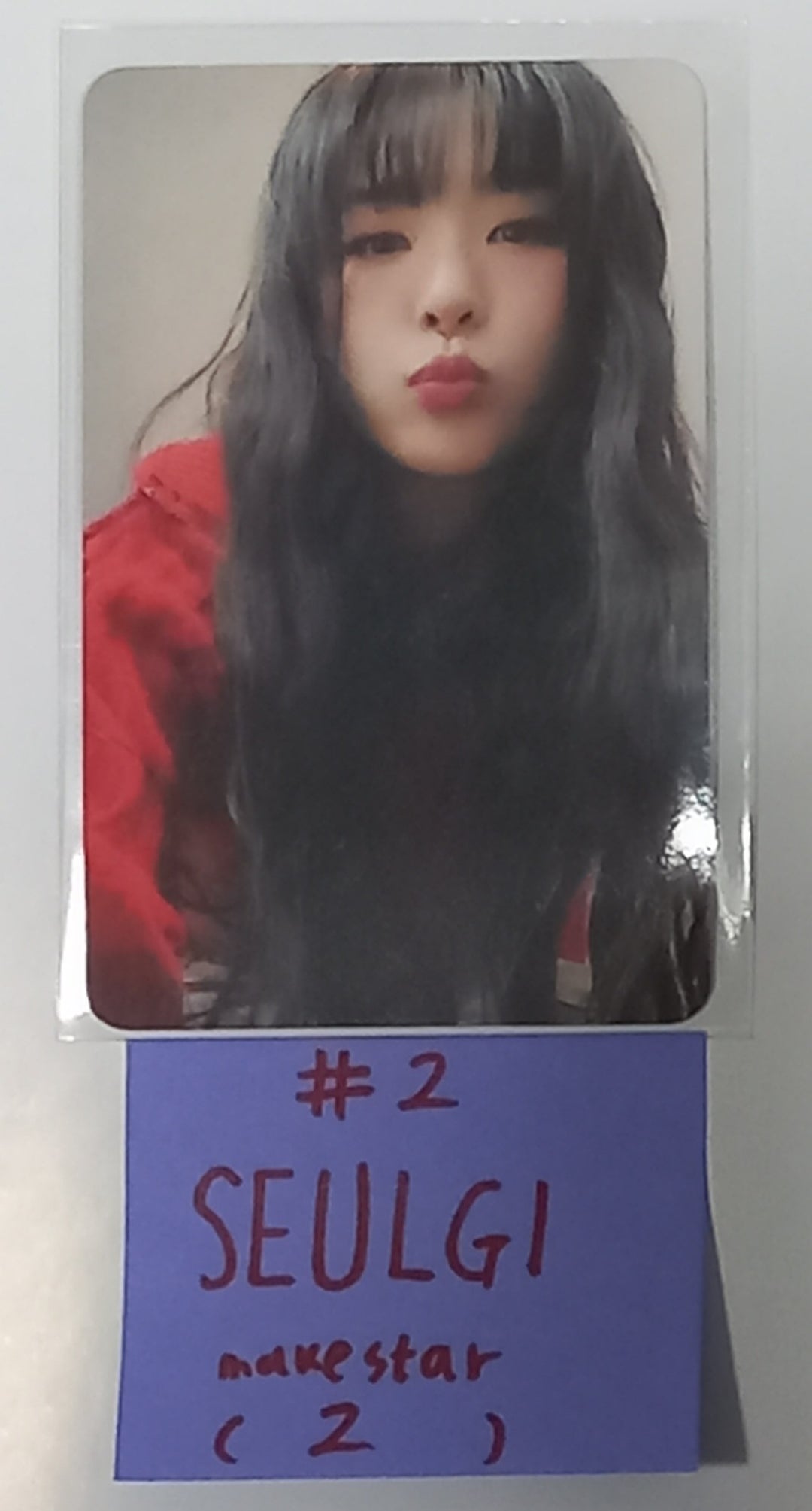 Red Velvet  "Chill Kill" - Makestar Lucky Draw Event Photocard [24.1.2] - HALLYUSUPERSTORE