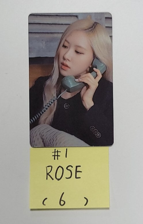 BLACKPINK "[BLACKPINK THE GAME : PHOTOCARD COLLECTION No.4~6" - Official Photocard [24.1.2] - HALLYUSUPERSTORE