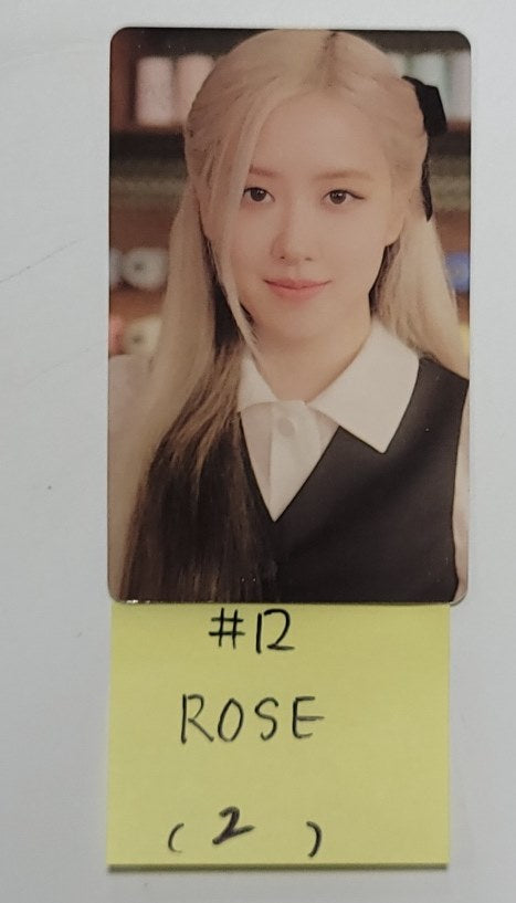 BLACKPINK "[BLACKPINK THE GAME : PHOTOCARD COLLECTION No.4~6" - Official Photocard [24.1.2] - HALLYUSUPERSTORE
