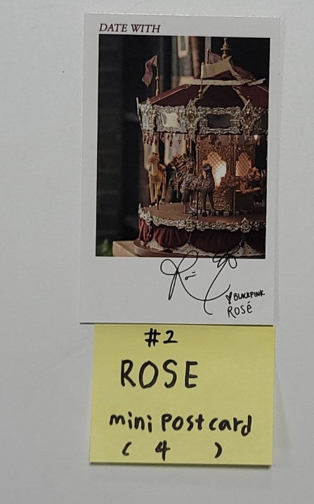 BLACKPINK "[BLACKPINK THE GAME : PHOTOCARD COLLECTION No.4~6" - Official Photocard [24.1.2] - HALLYUSUPERSTORE
