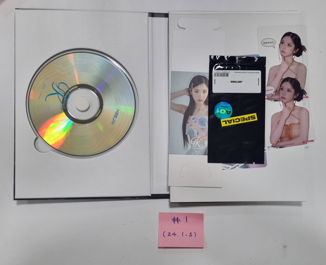 HeeJin 1st Mini "K" - Hand Autographed(Signed) Album [24.1.3] - HALLYUSUPERSTORE