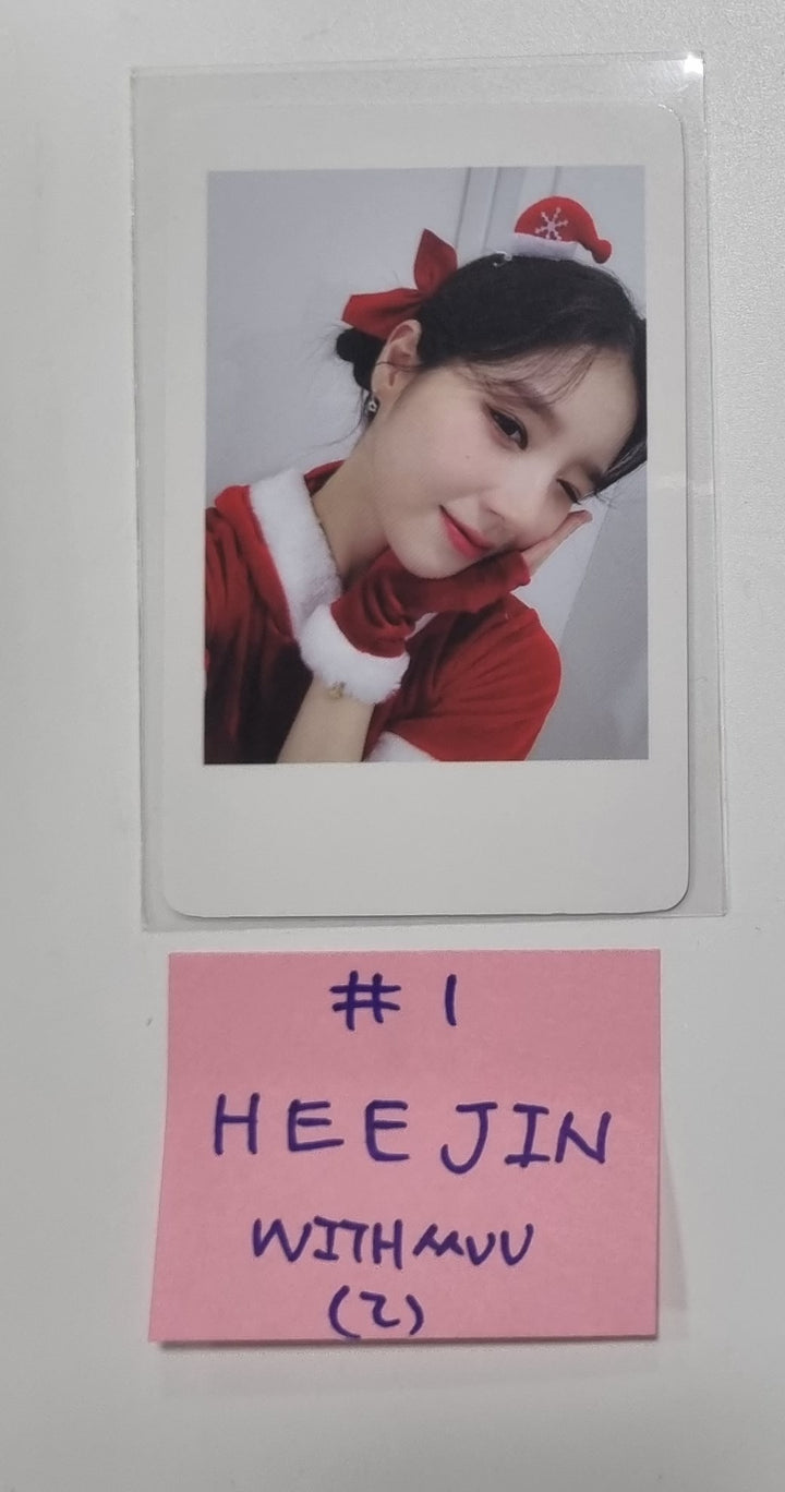 HeeJin "K" - Withmuu Fansign Event Polaroid Type Photocard Round 2 [24.1.3] - HALLYUSUPERSTORE