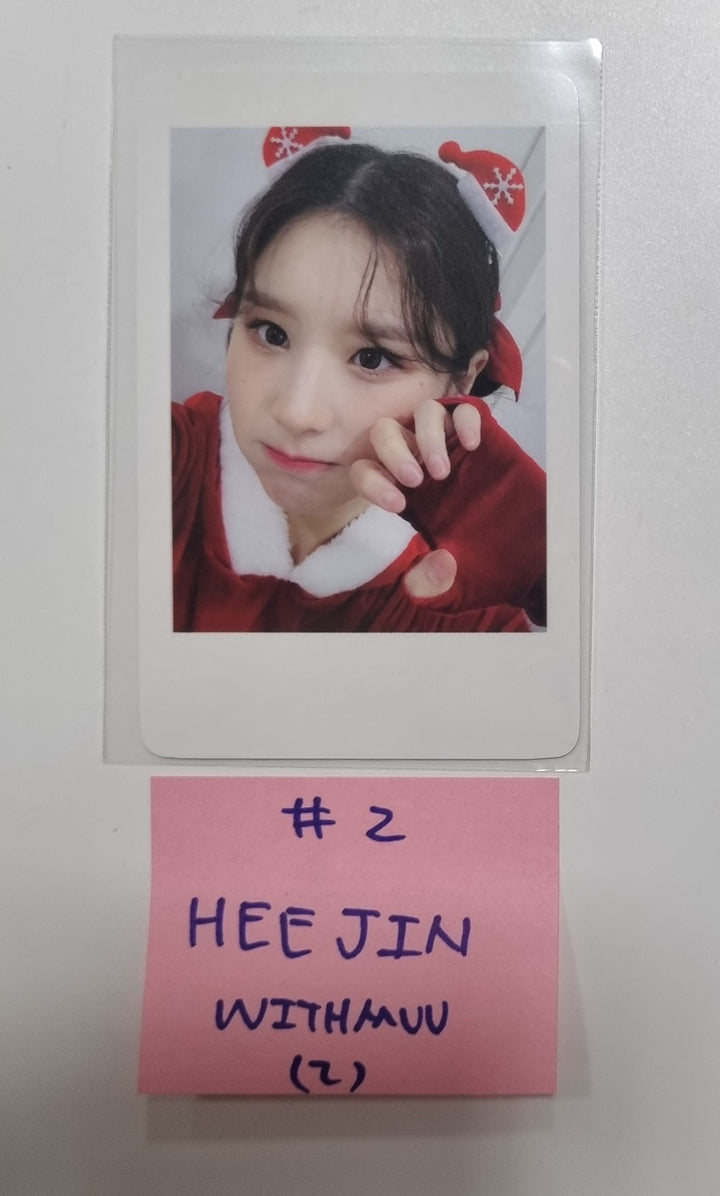 HeeJin "K" - Withmuu Fansign Event Polaroid Type Photocard Round 2 [24.1.3] - HALLYUSUPERSTORE