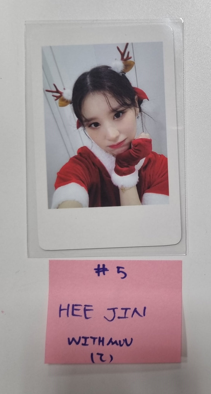 HeeJin "K" - Withmuu Fansign Event Polaroid Type Photocard Round 2 [24.1.3] - HALLYUSUPERSTORE
