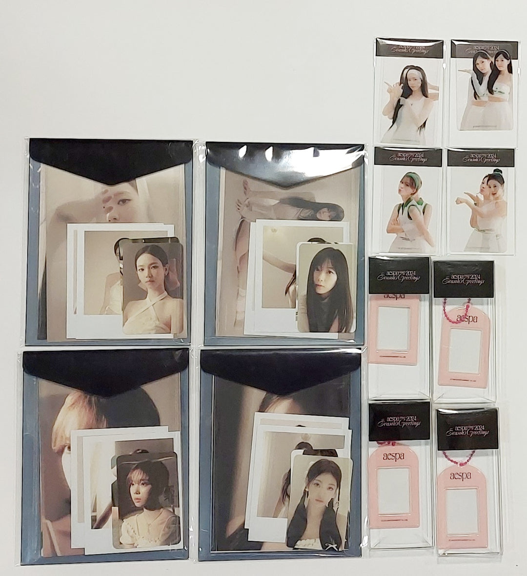 Aespa 2024 Season's Greetings - Pop-Up Store MD [ID Photo Keyring, Photo Pack, Clear Photocard] [24.1.3] - HALLYUSUPERSTORE