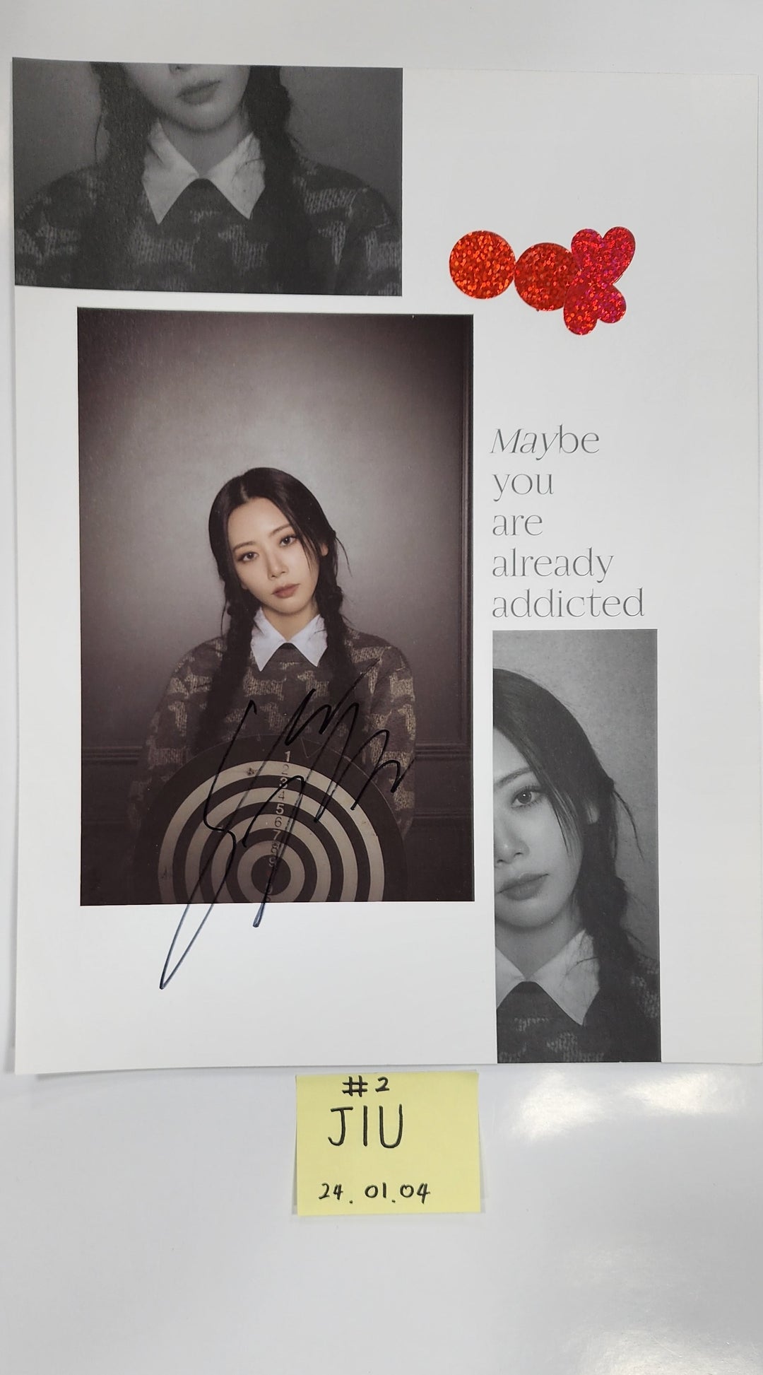 Dreamcatcher "VillainS" - A Cut Page From Fansign Event Album [24.1.4] - HALLYUSUPERSTORE