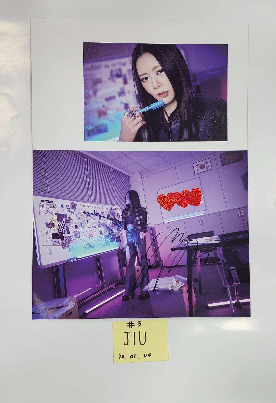 Dreamcatcher "VillainS" - A Cut Page From Fansign Event Album [24.1.4] - HALLYUSUPERSTORE