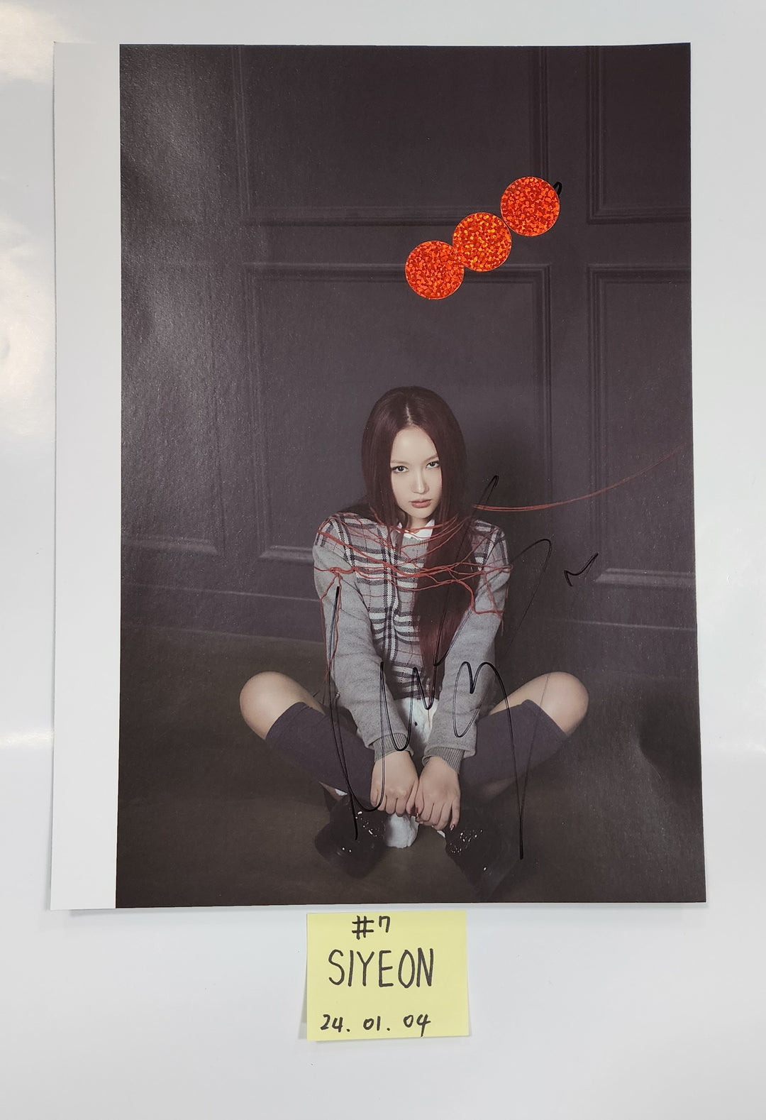Dreamcatcher "VillainS" - A Cut Page From Fansign Event Album [24.1.4] - HALLYUSUPERSTORE