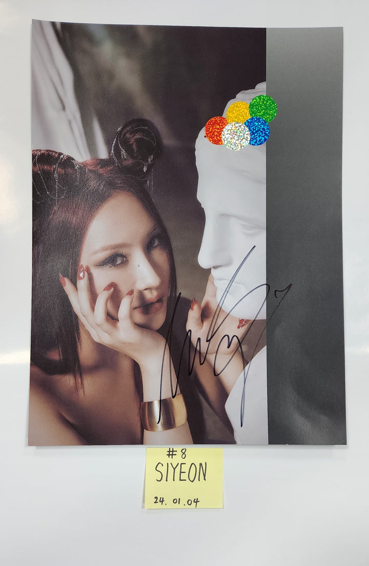 Dreamcatcher "VillainS" - A Cut Page From Fansign Event Album [24.1.4] - HALLYUSUPERSTORE