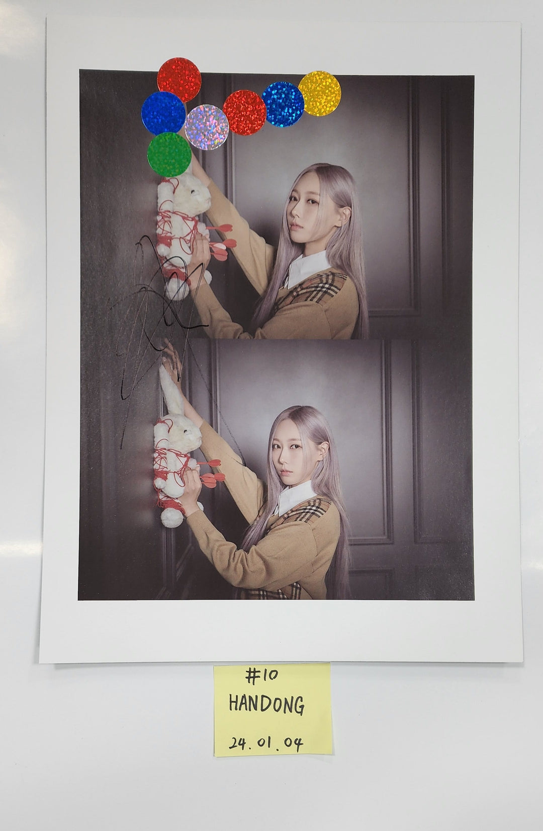 Dreamcatcher "VillainS" - A Cut Page From Fansign Event Album [24.1.4] - HALLYUSUPERSTORE