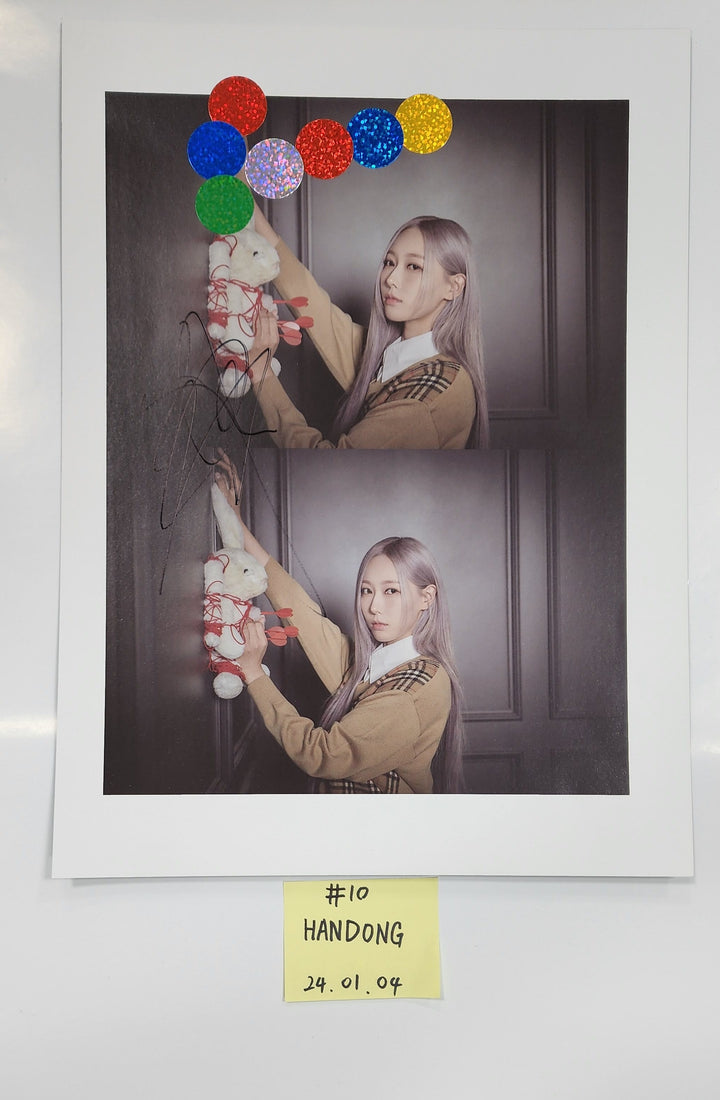 Dreamcatcher "VillainS" - A Cut Page From Fansign Event Album [24.1.4] - HALLYUSUPERSTORE