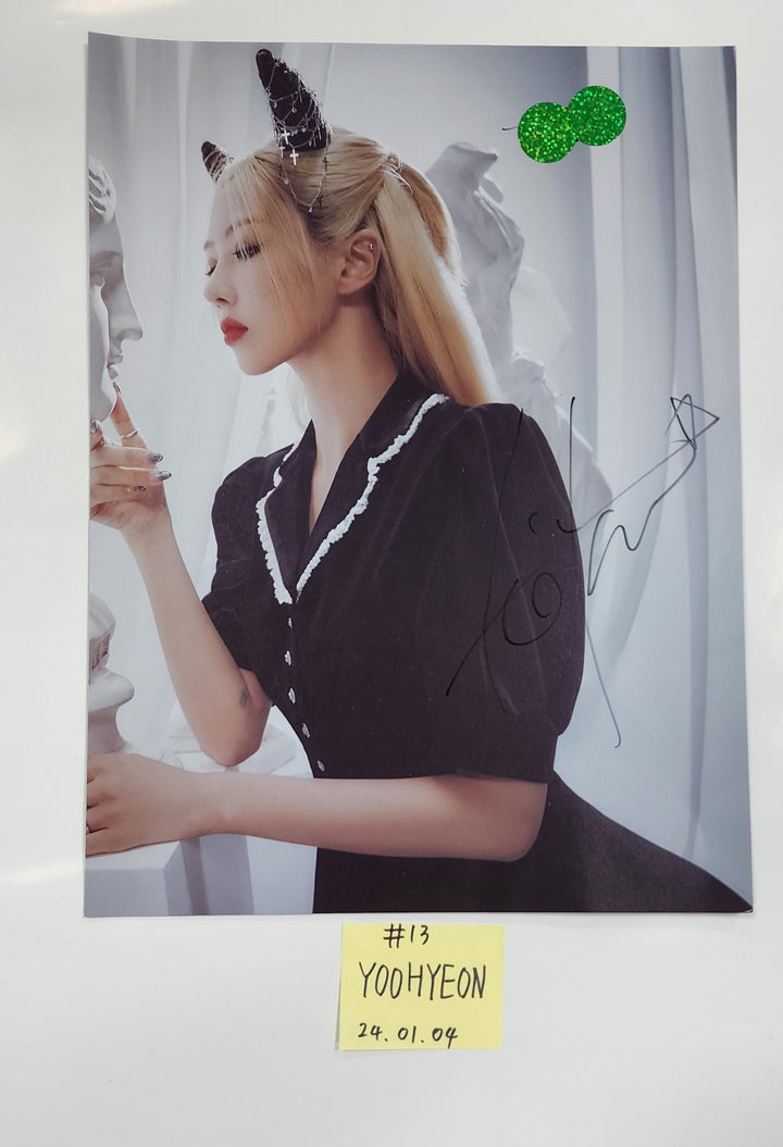 Dreamcatcher "VillainS" - A Cut Page From Fansign Event Album [24.1.4] - HALLYUSUPERSTORE