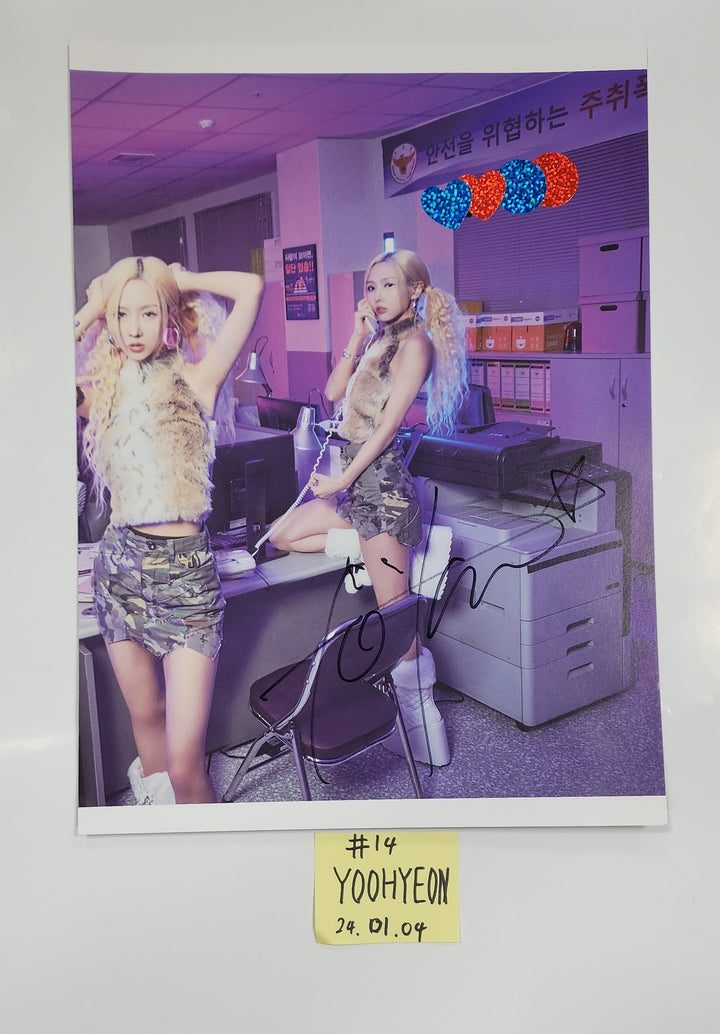 Dreamcatcher "VillainS" - A Cut Page From Fansign Event Album [24.1.4] - HALLYUSUPERSTORE