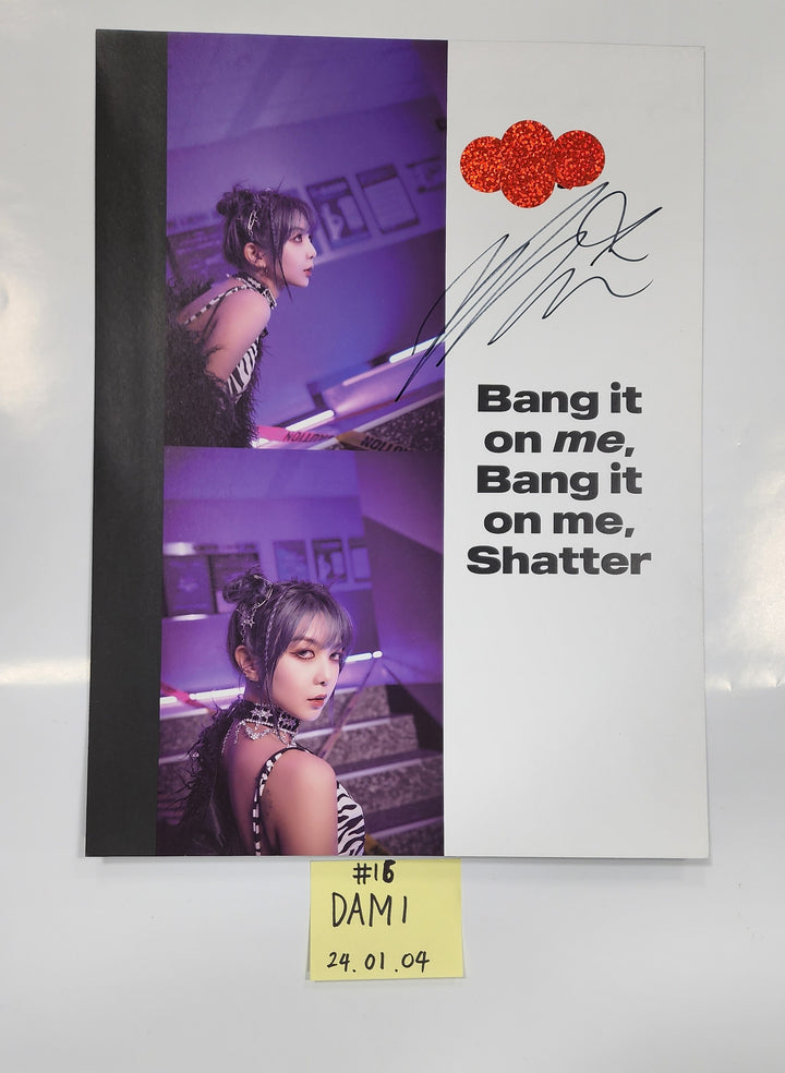 Dreamcatcher "VillainS" - A Cut Page From Fansign Event Album [24.1.4] - HALLYUSUPERSTORE
